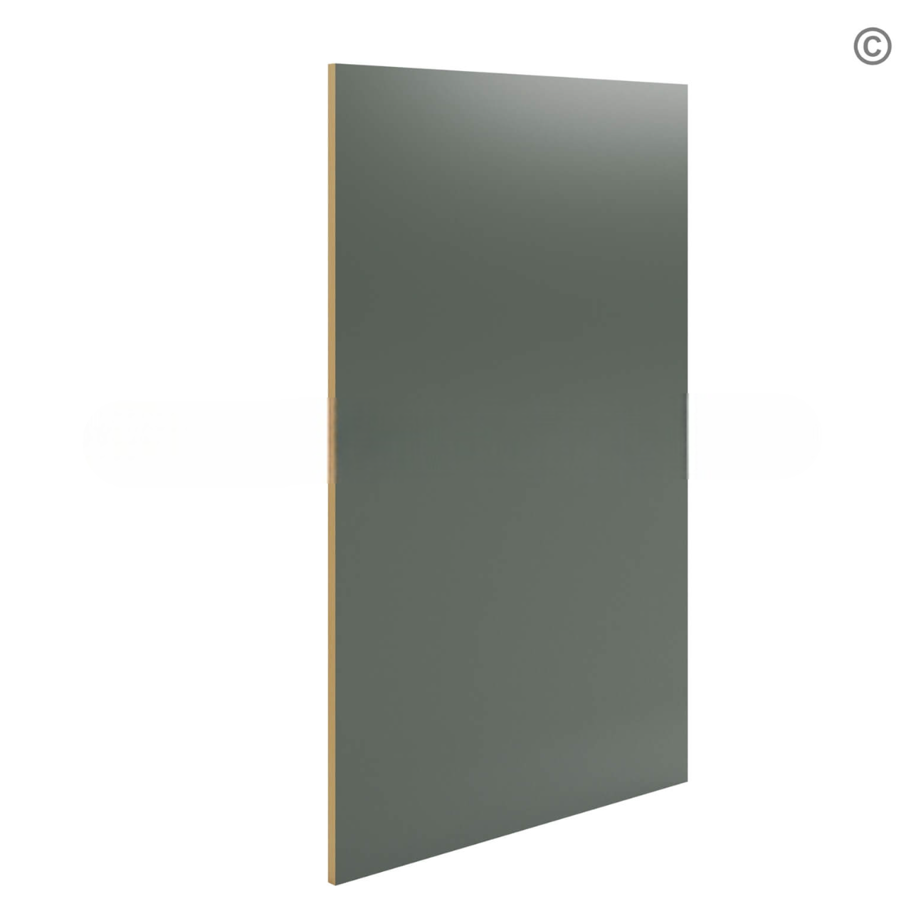 Green Shaker Wall Skin Panel