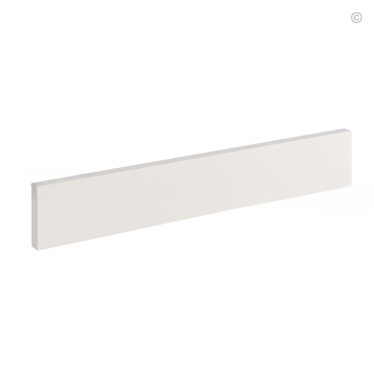Dove White Slim Shaker Tall Filler