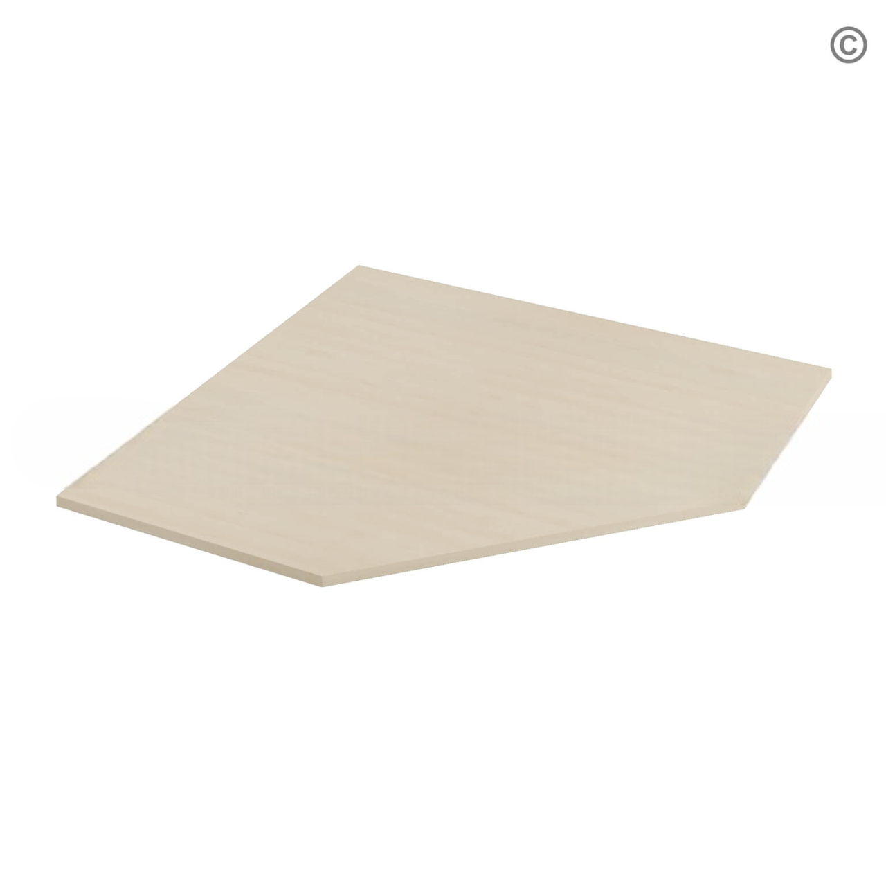 Black Shaker Corner Sink Front Floor