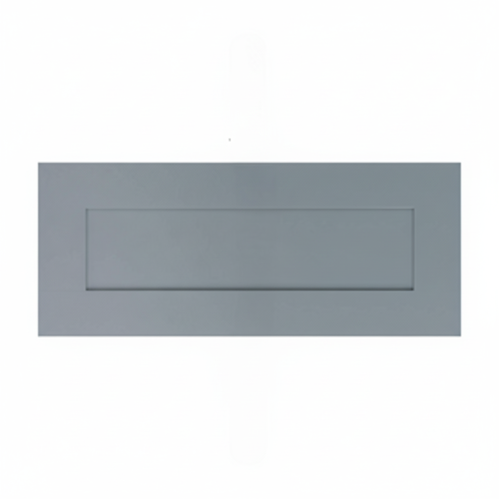 Gray Shaker Wall Decorative Door Panel