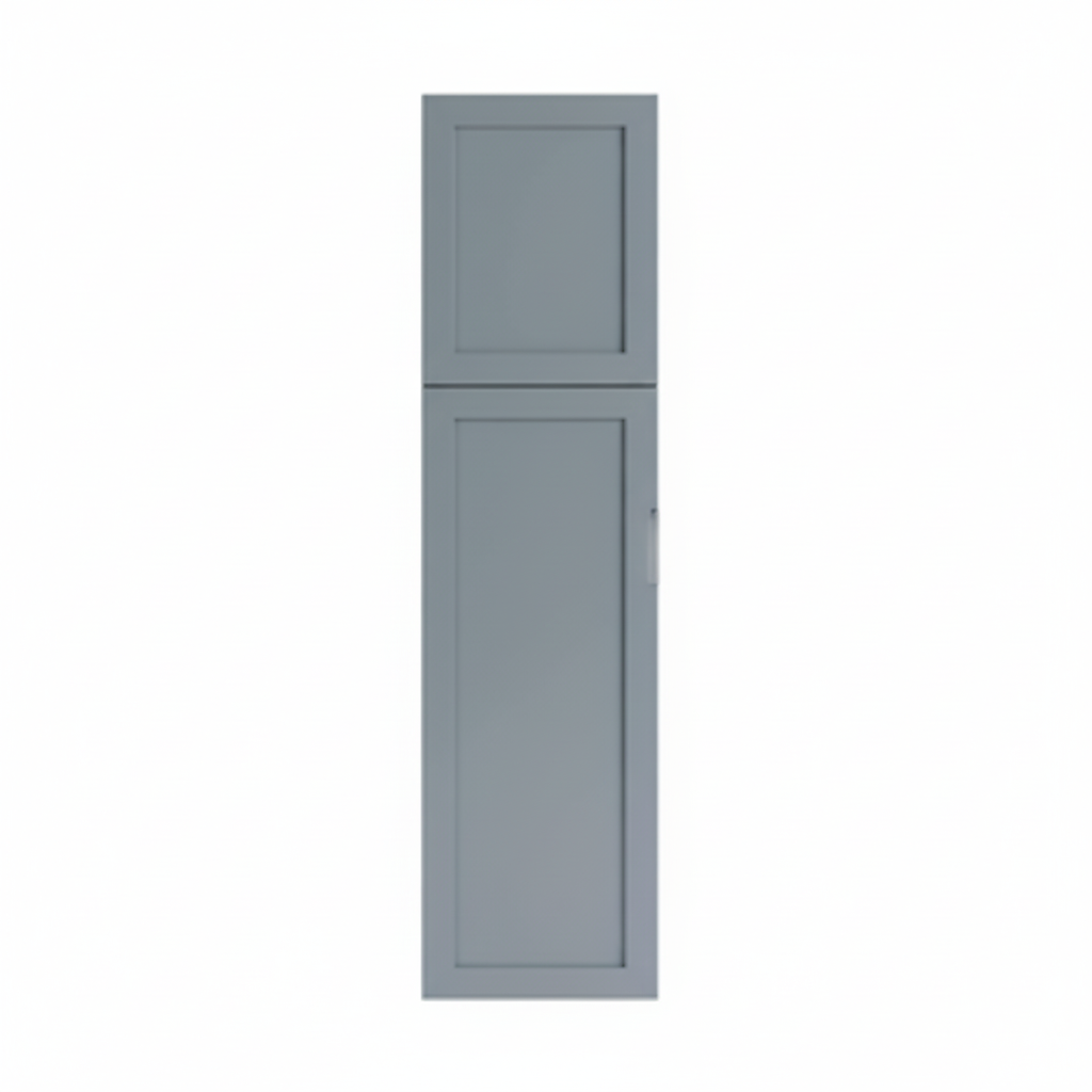 Gray Shaker Tall Decorative Door Panel