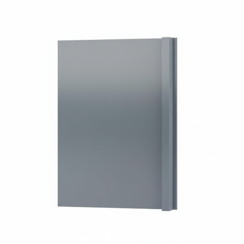 Gray Shaker Dishwasher Return Panel