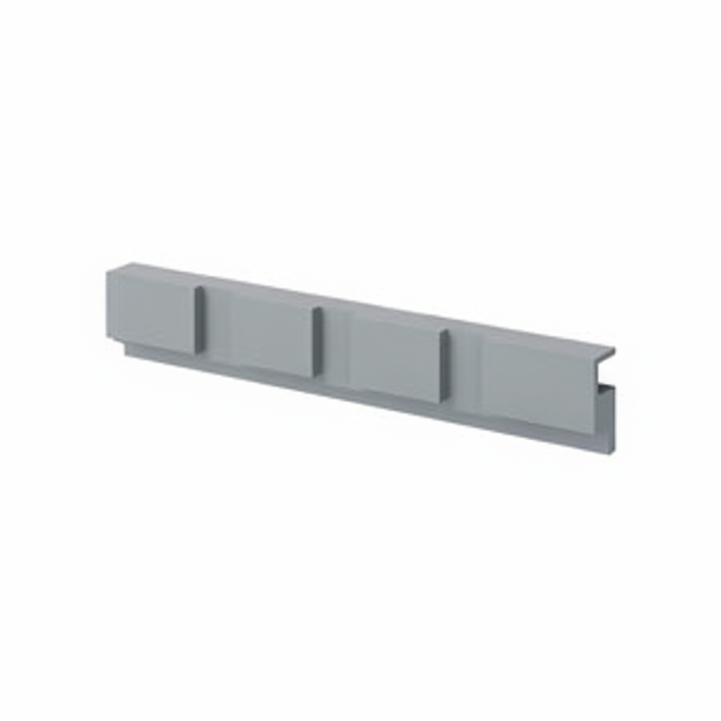 Gray Shaker Dentil Moulding