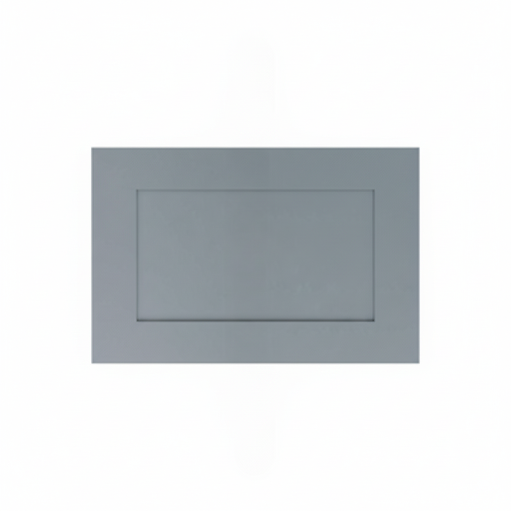 Gray Shaker Decorative Door Panel