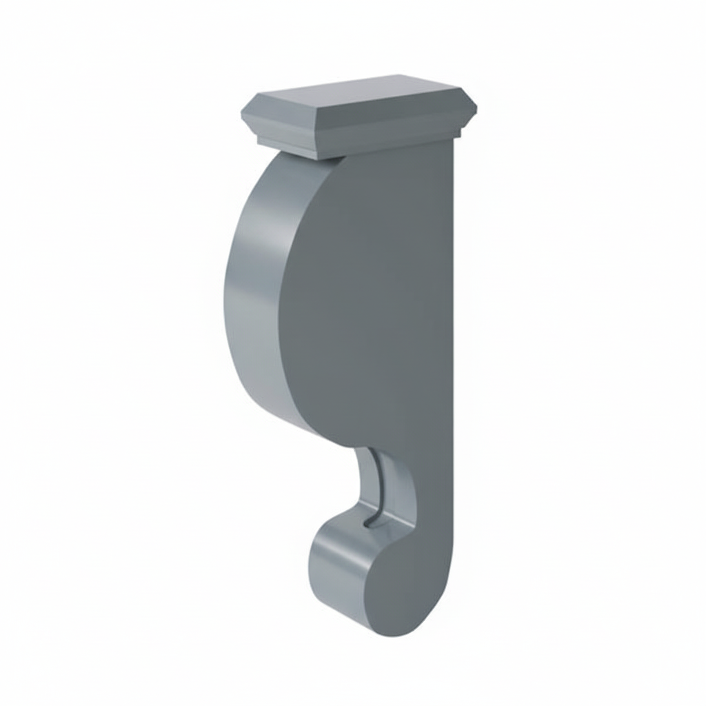 Gray Shaker Corbel 12 3/4″H