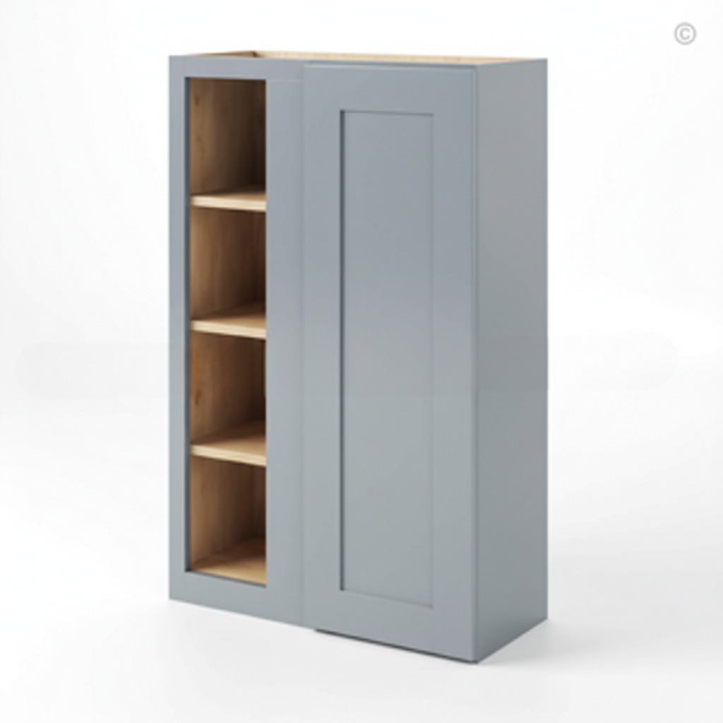 Gray Shaker 42″ H Wall Blind Cabinet