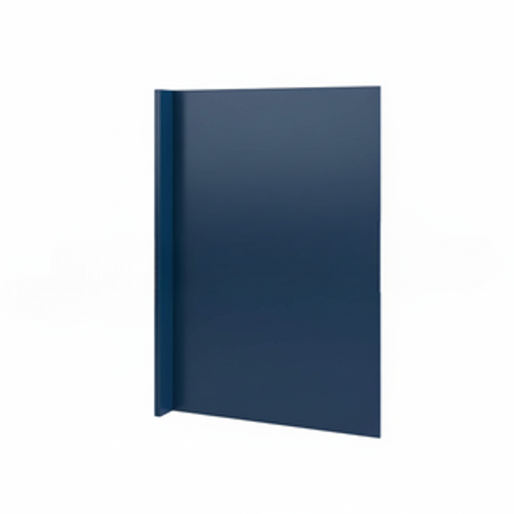 Navy Blue Shaker Dishwasher Return Panel