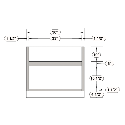 Vale Shaker Farmhouse Sink Base