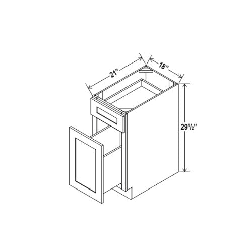 Vale Shaker Document File Base Cabinet