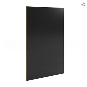 Black Shaker Wall Skin Panel