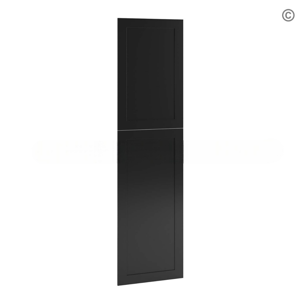 Black Shaker Tall Decorative Door Panel