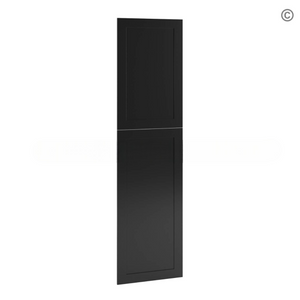 Black Shaker Tall Decorative Door Panel