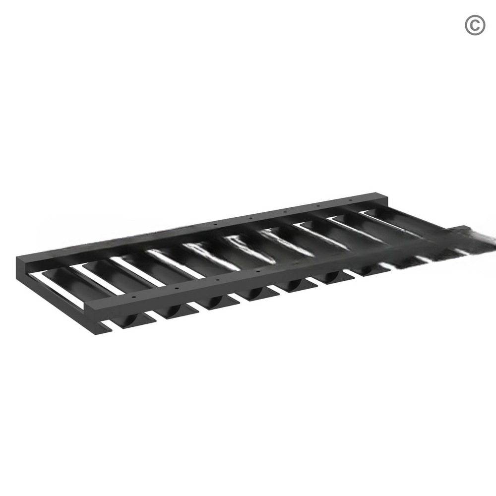 Black Shaker Glass Holder