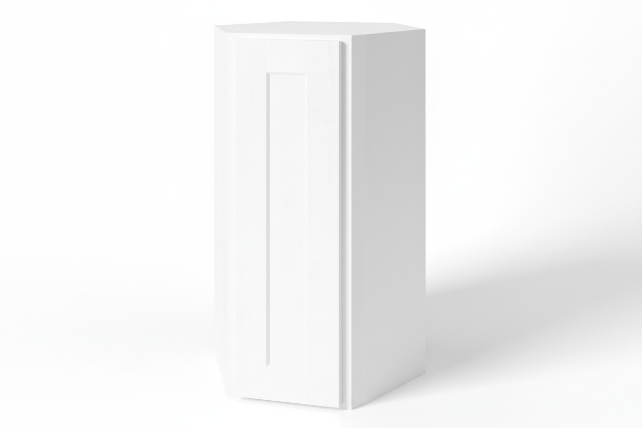 Mocha Slate Shaker Wall Diagonal Corner 24″W, 12″D