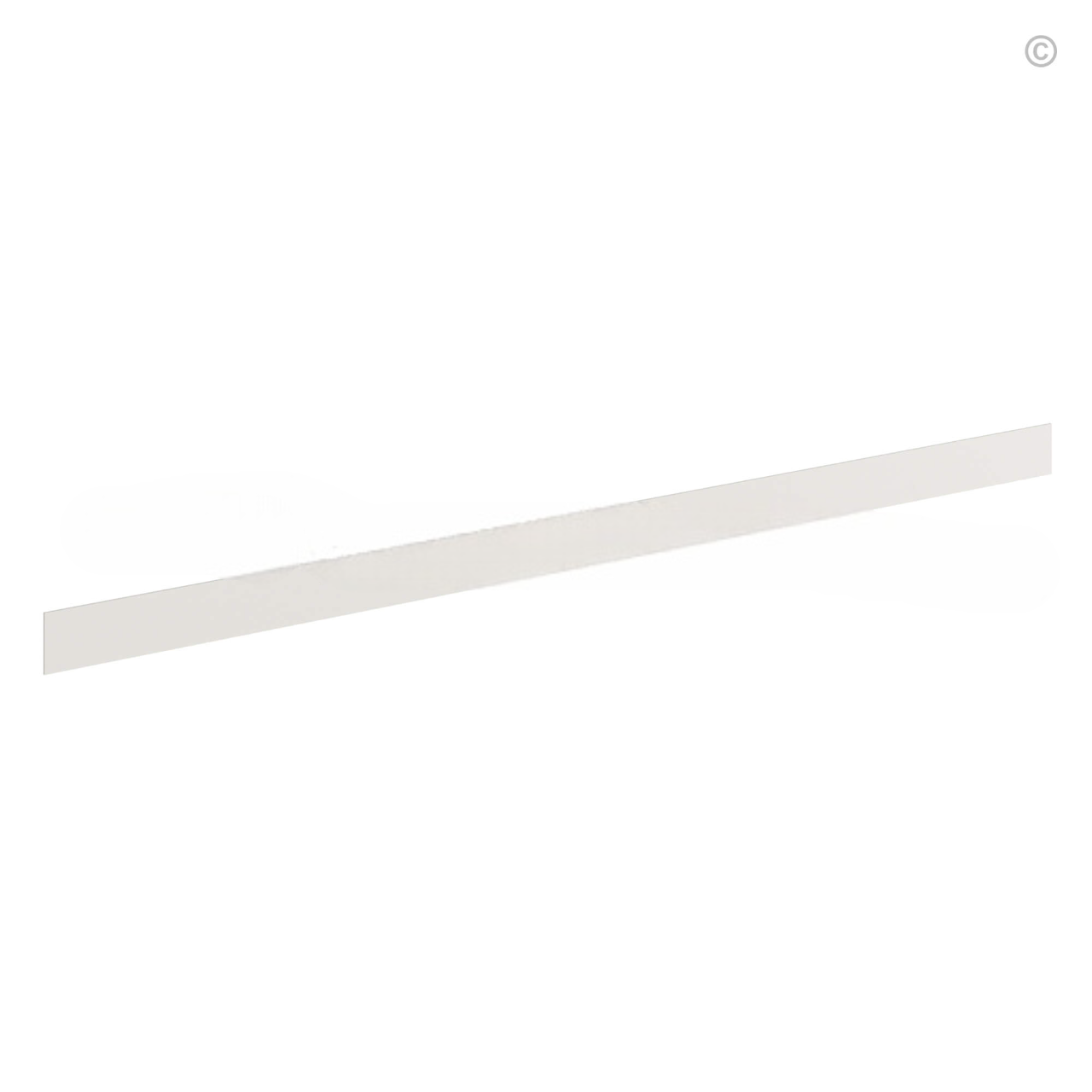 Dove White Slim Shaker Toe Kick