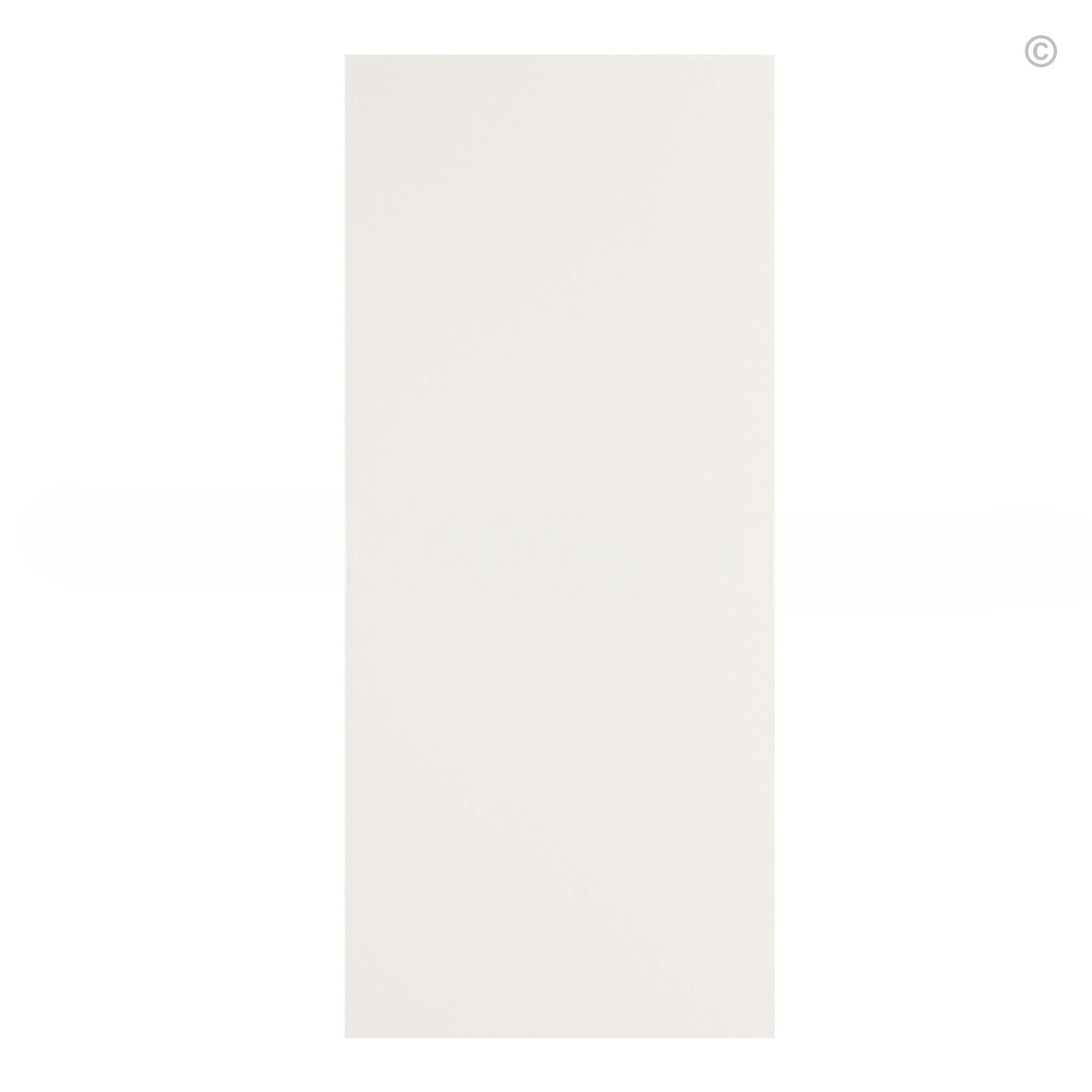 Dove White Slim Shaker Finished Plywood Island Panel