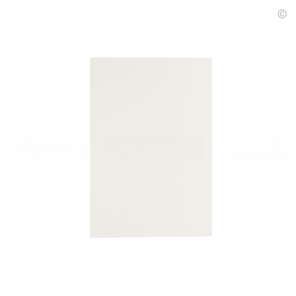 Dove White Slim Shaker Base Skin Veneer Panel
