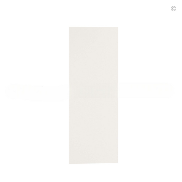 Dove White Slim Shaker Wall Skin Panel