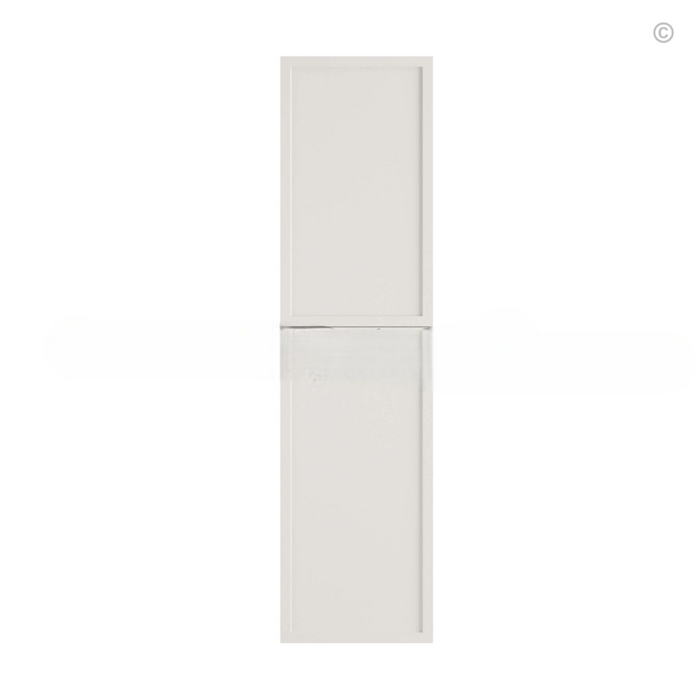 Dove White Slim Shaker Tall Decorative Door Panel