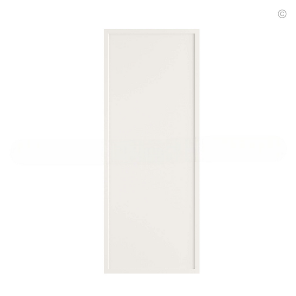 Dove White Slim Shaker Wall Decorative Door Panel