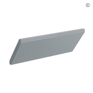 Gray Shaker Angle Crown Moulding