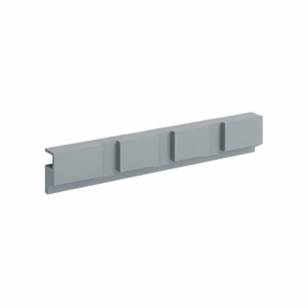 Gray Shaker Dentil Moulding