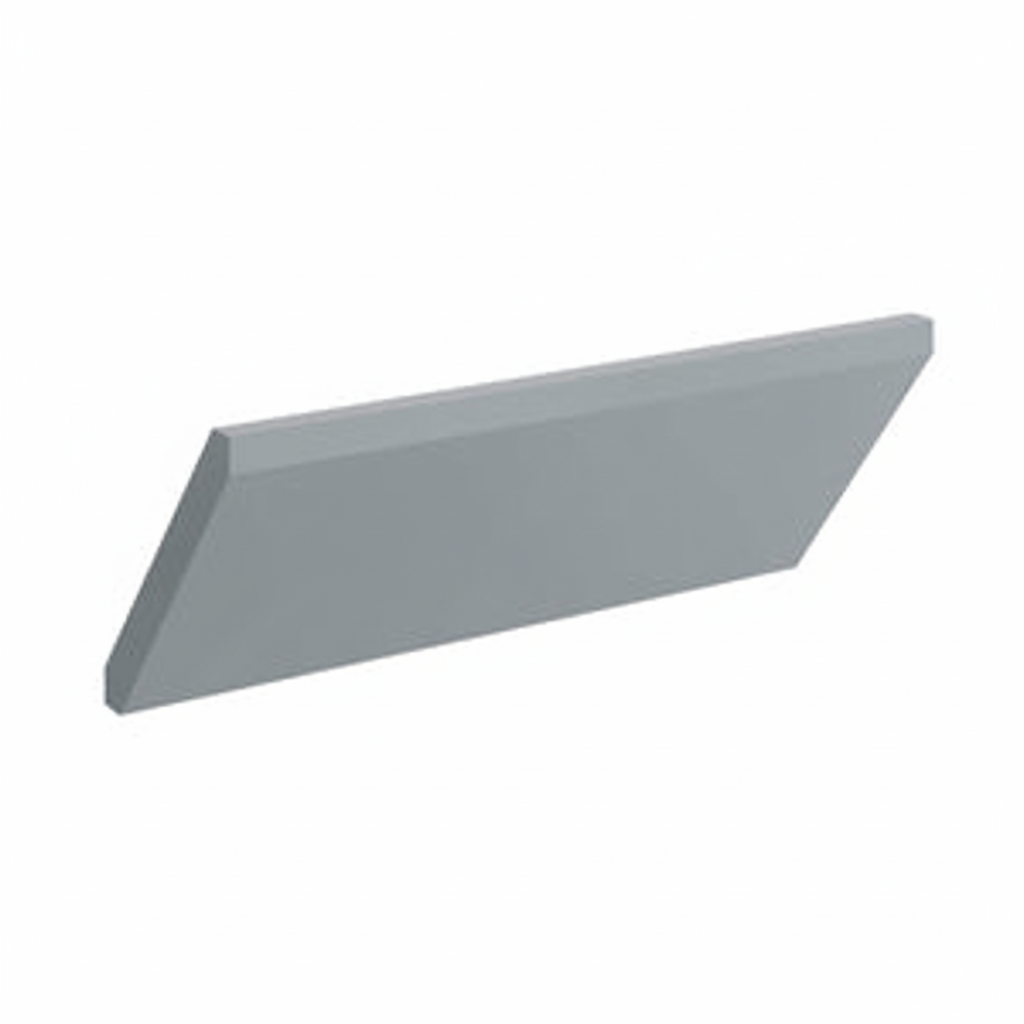Gray Shaker Angle Crown Moulding