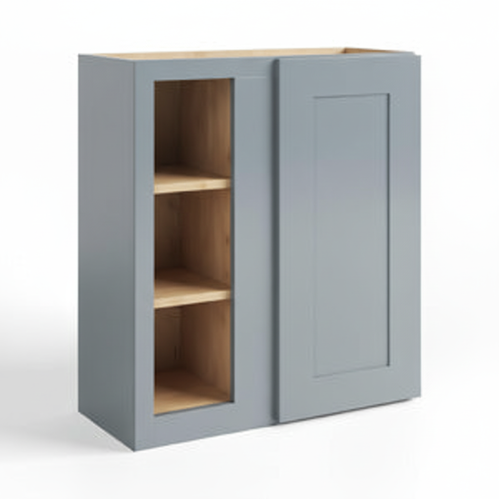Gray Shaker 36″ H Wall Blind Cabinet