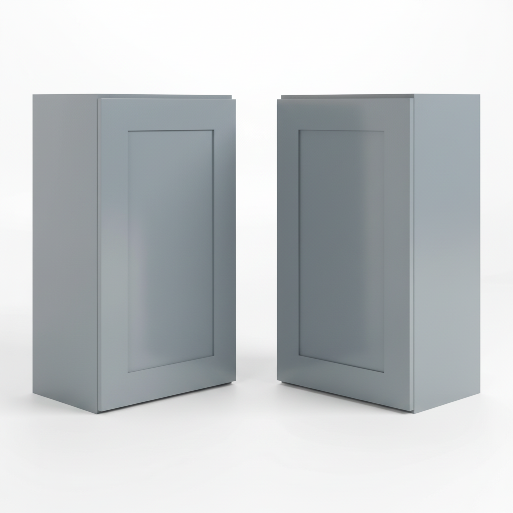 Gray Shaker 36″ H Single Door Wall Cabinet