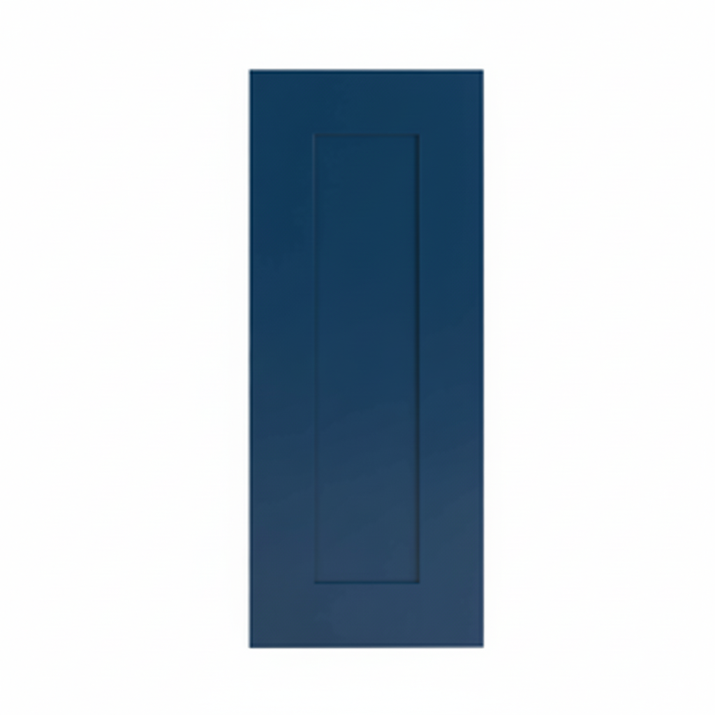 Navy Blue Shaker Wall Decorative Door Panel