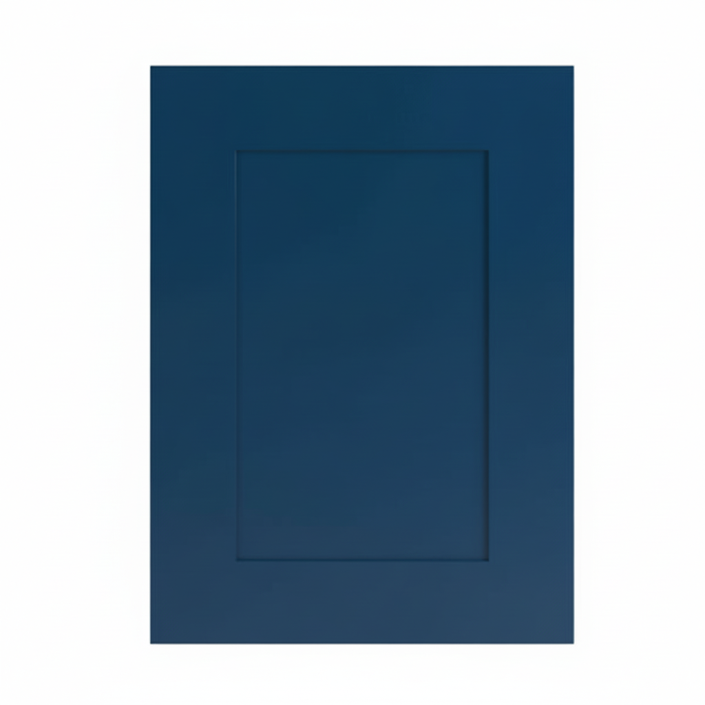 Navy Blue Shaker Sample Door