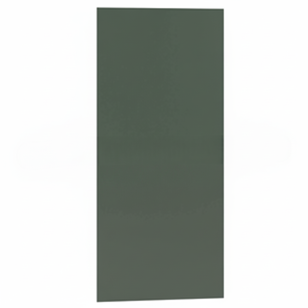 Slim Shaker Green 1/2″ Island Panel