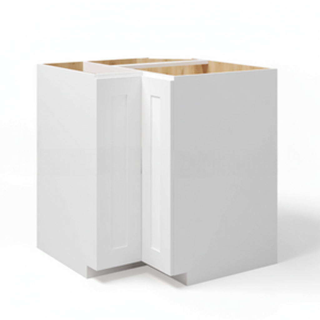 White Shaker Lazy Susan Base Cabinet (Copy)