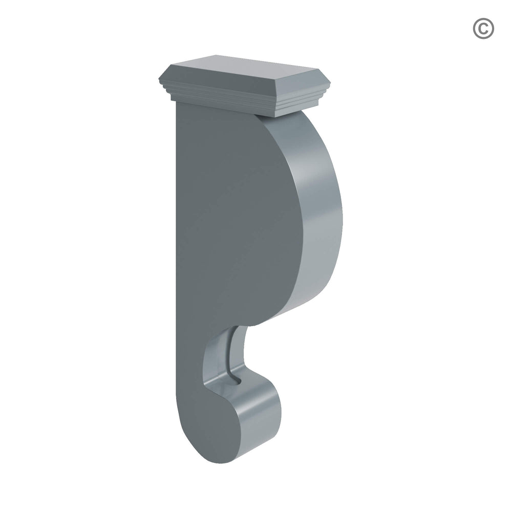 Gray Shaker Corbel 12 3/4″H