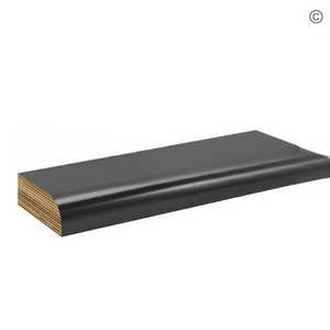 Black Shaker Scribe Moulding