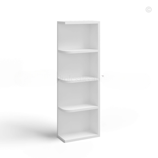 White Shaker Open End Shelf (Reversible)