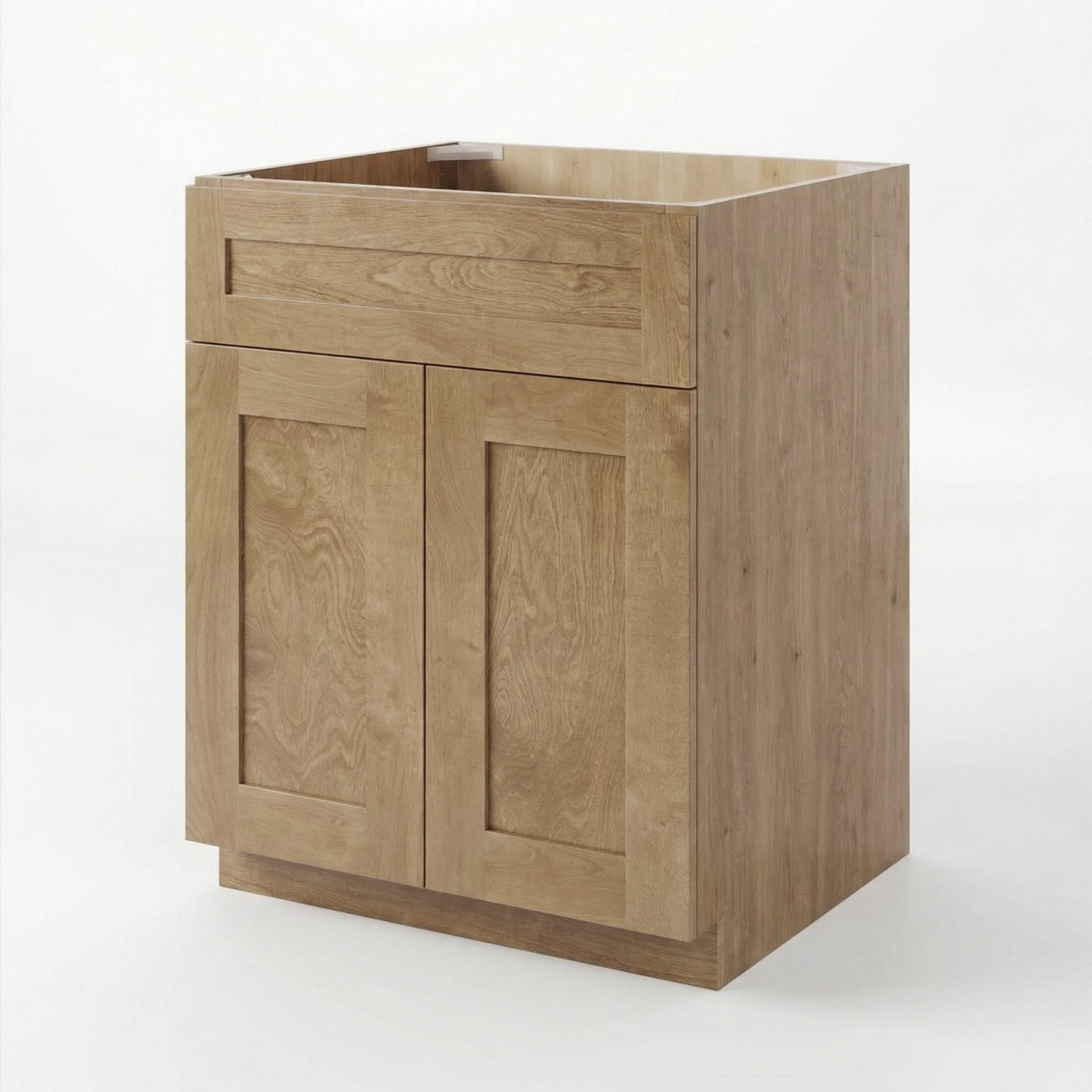 Vale Shaker Base Cabinet with Double Doors & Single Drawer
