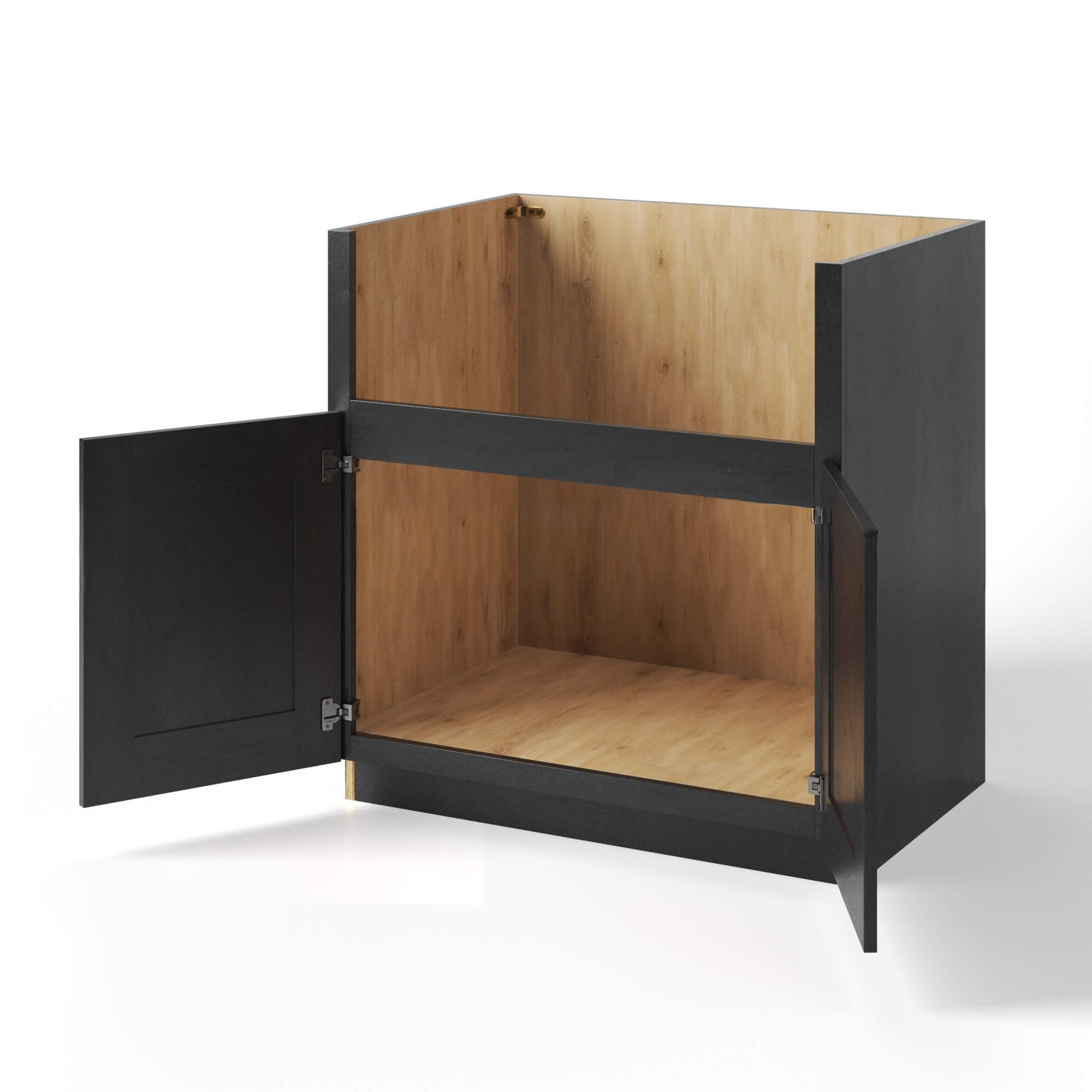 Mocha Slate Shaker Farm House Sink Base Cabinet