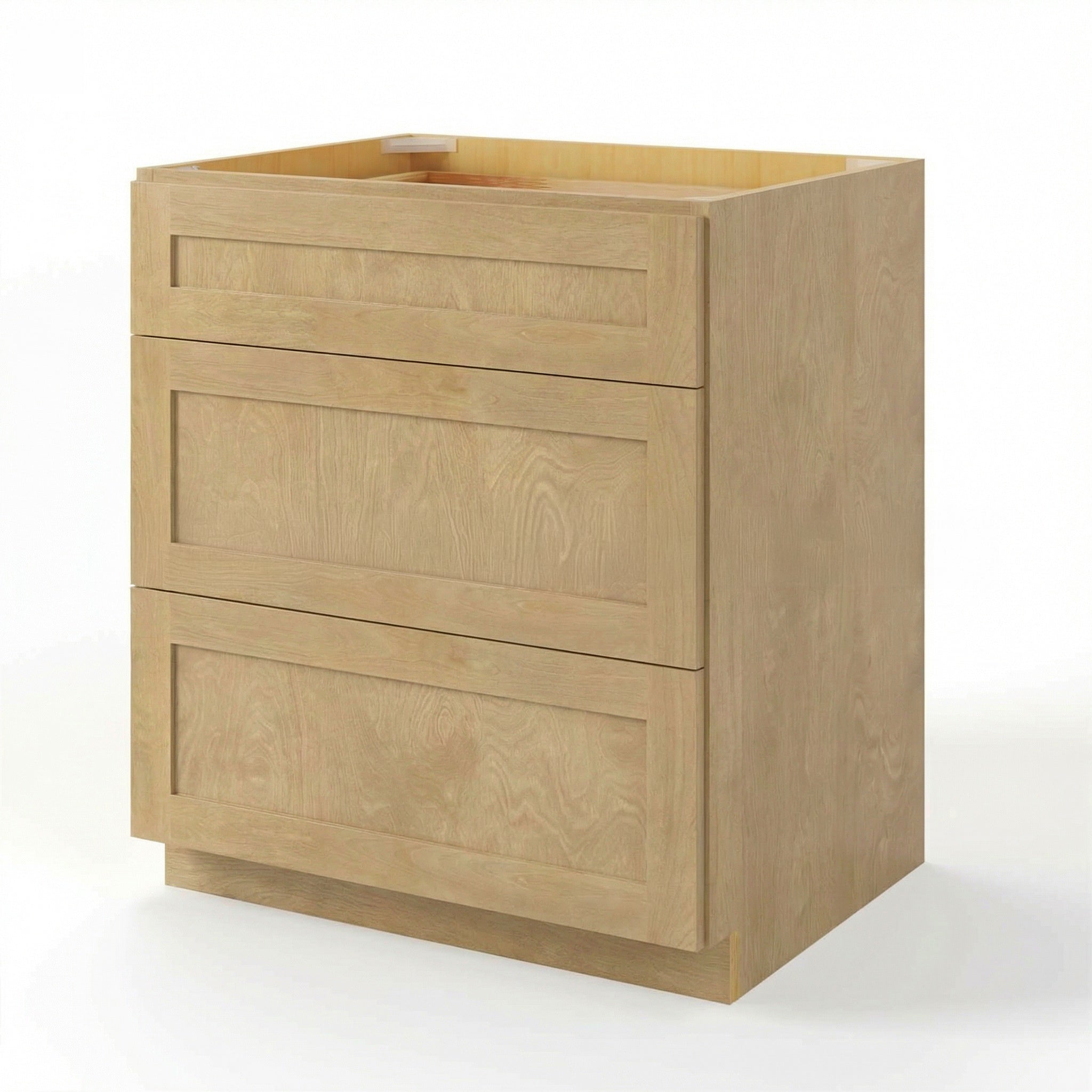 Vale Shaker Three Drawer Base