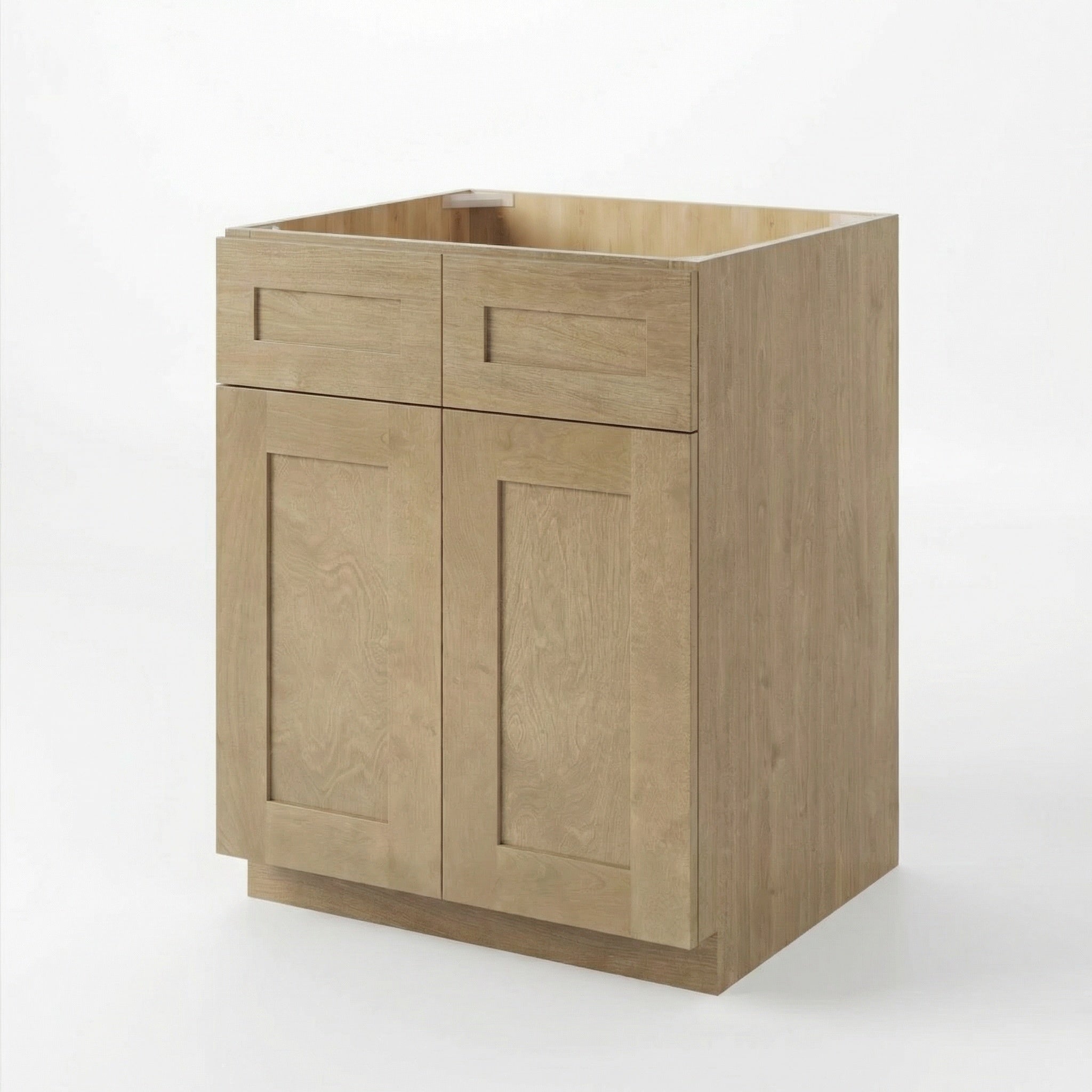 Vale Shaker Sink Base With Double Doors and False Drawers