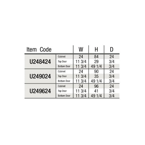 White Shaker 24″ W Utility Pantry Cabinet