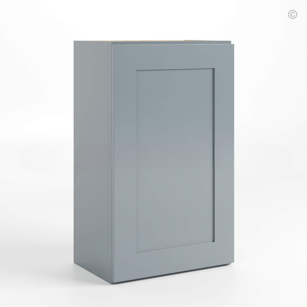 Gray Shaker 36″ H Single Door Wall Cabinet