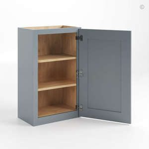 Gray Shaker 36″ H Single Door Wall Cabinet