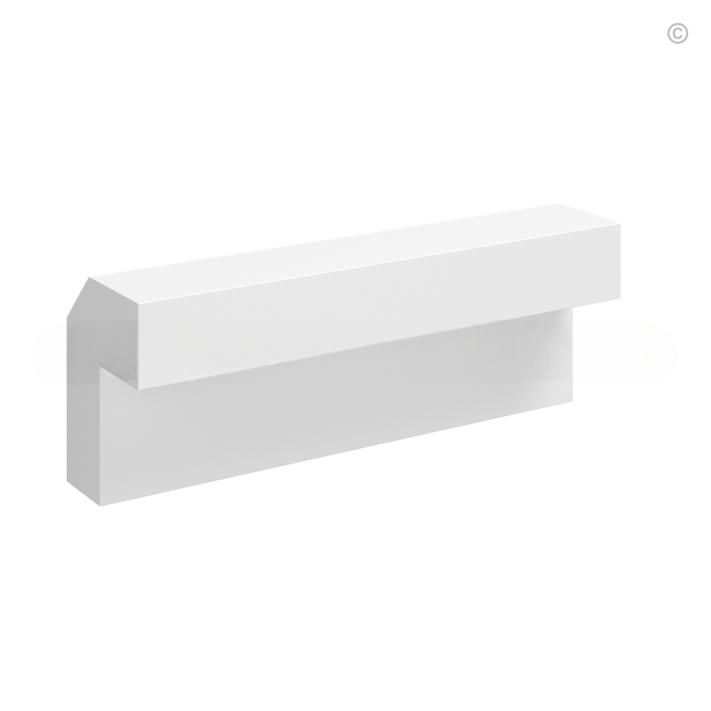 White Shaker Outside Corner Moulding