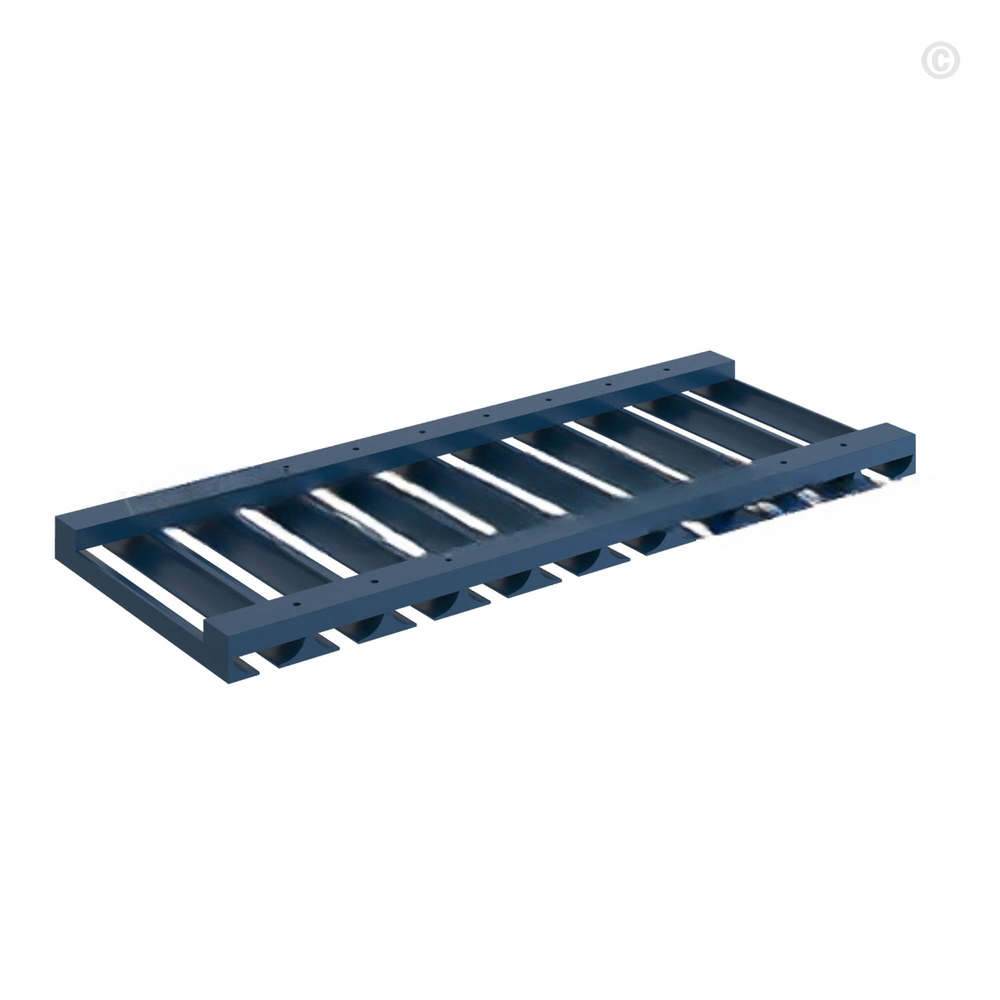 Navy Blue Shaker Glass Holder