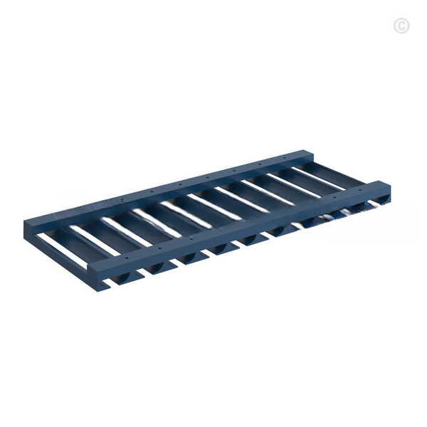 Navy Blue Shaker Glass Holder