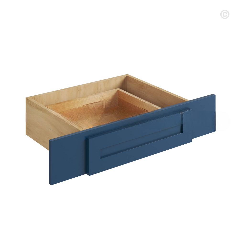 Navy Blue Shaker Knee Drawer