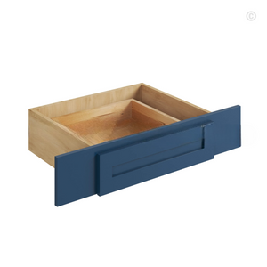 Navy Blue Shaker Knee Drawer