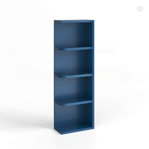 Navy Blue Shaker Open End Shelf (Reversible)