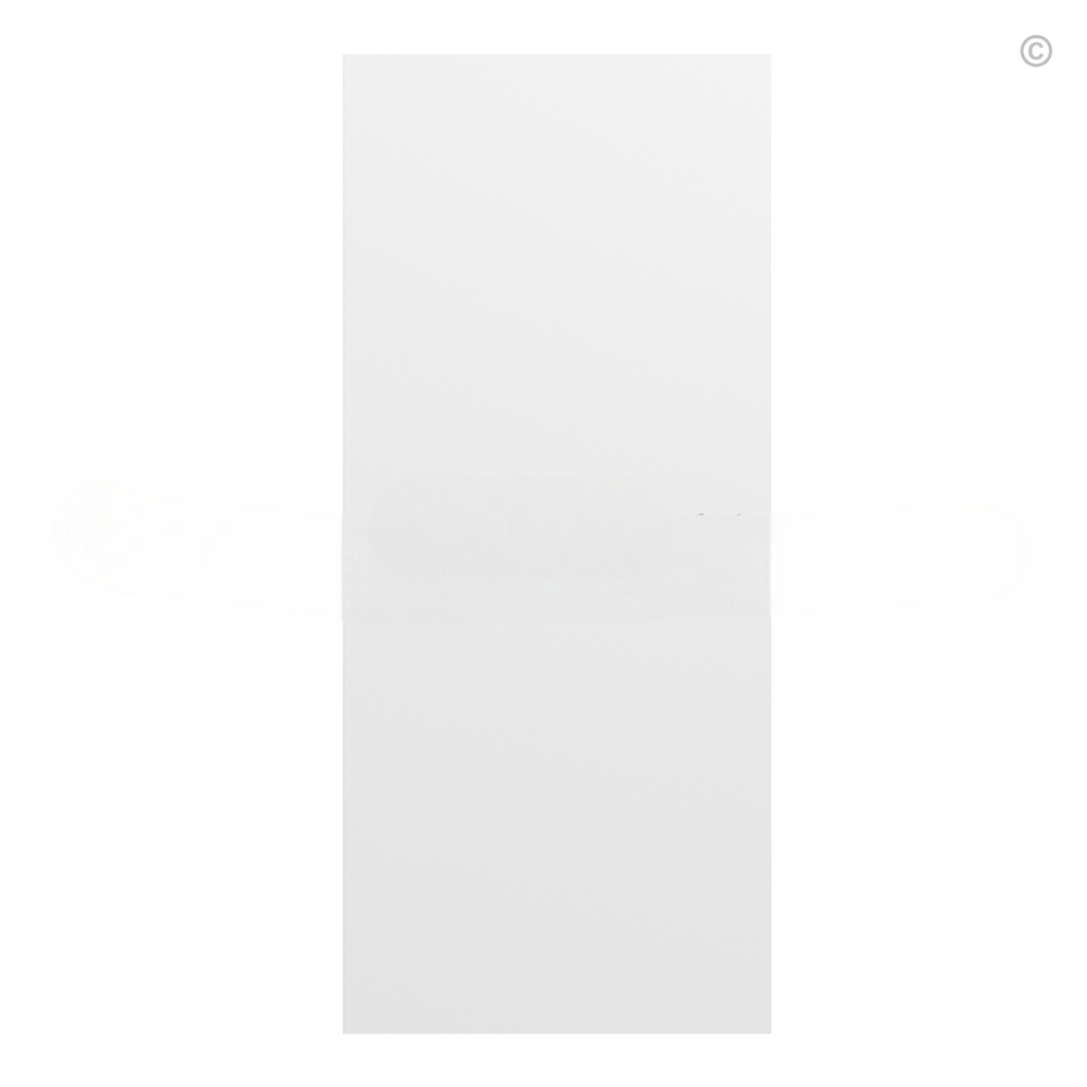 White Shaker Finished Plywood Island Panel